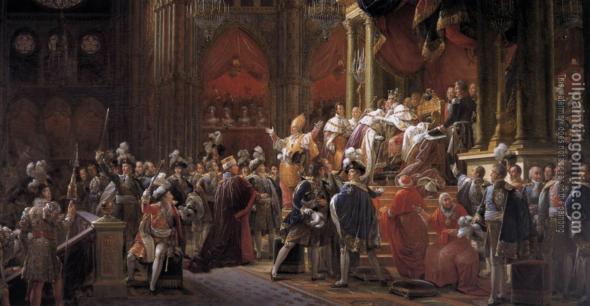 Francois Gerard - The Coronation Of Charles